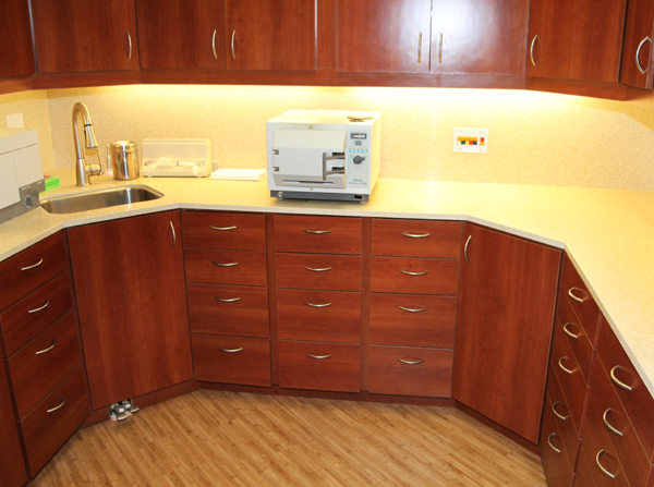 Sterilization Center at Robert J. Malone DDS